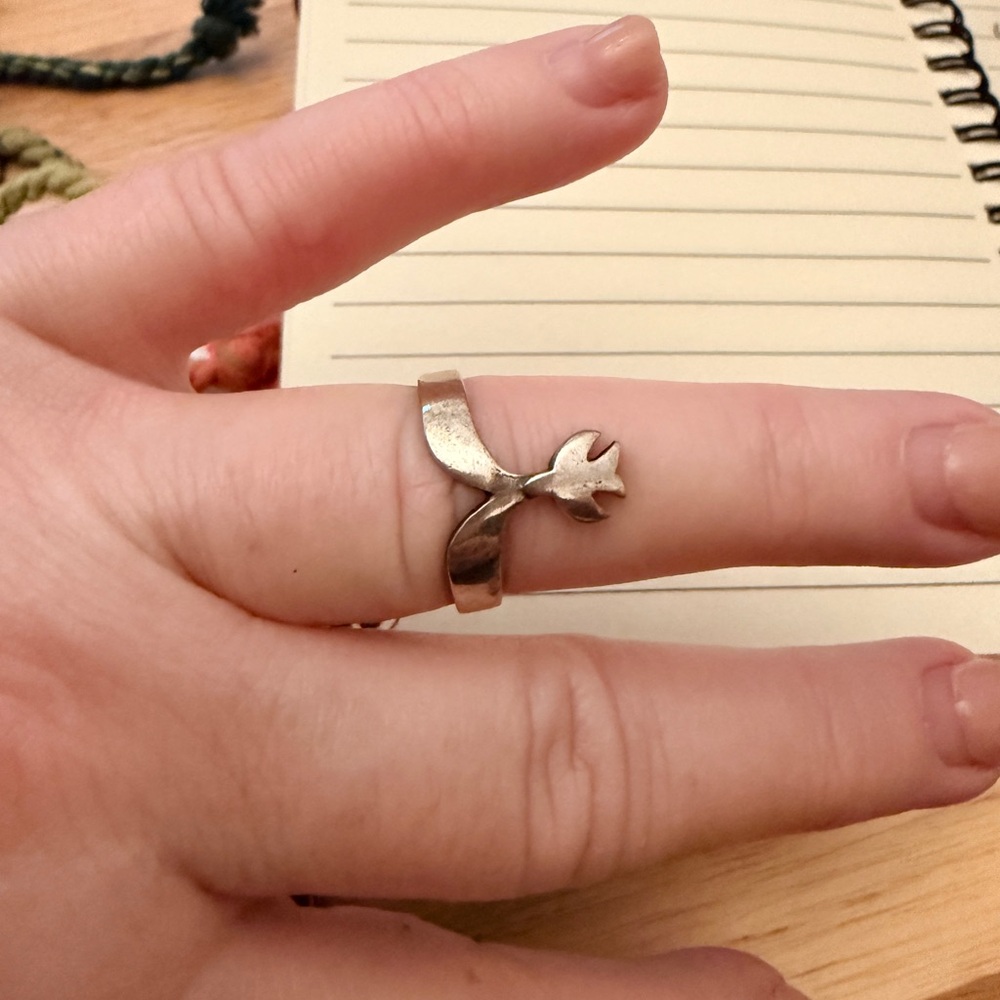 James Avery Retired descending dove